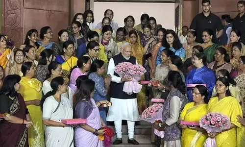 Gujarat : प्रधानमंत्री की सुरक्षा टीम में केवल महिलाएं Gujarat : प्रधानमंत्री की सुरक्षा टीम में केवल महिलाएं