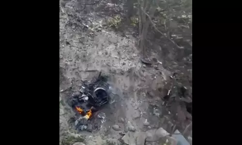भारतीय वायुसेना का जगुआर लड़ाकू विमान दुर्घटनाग्रस्त, क्रैश से मचा हड़कंप