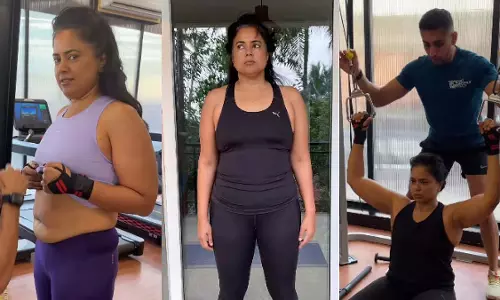 समीरा रेड्डी ने बताया कि जनवरी 2025 में उनका वजन 90 किलो था, वर्कआउट वीडियो शेयर किया