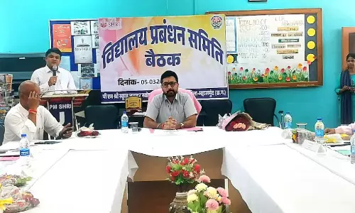 जवाहर नवोदय विद्यालय सरायपाली में एसएमडीसी शाला प्रबंध समिति की बैठक सम्पन्न