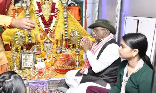 Jaipur: आस्था और शौर्य का अद्भुत प्रतीक है तनोट माता मंदिर -राज्यपाल बागडे