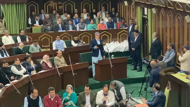 उमर अब्दुल्ला ने जम्मू-कश्मीर का बजट 2025-26 पेश किया उमर अब्दुल्ला ने जम्मू-कश्मीर का बजट 2025-26 पेश किया