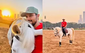 Randeep Hooda दो साल बाद फिर से घुड़सवारी पर लौटे Randeep Hooda दो साल बाद फिर से घुड़सवारी पर लौटे