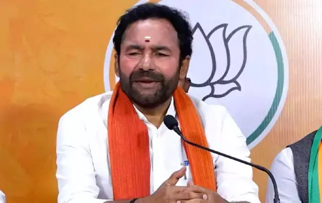 कांग्रेस को तेलंगाना के हितों के बारे में हमें बताने की जरूरत नहीं: Kishan Reddy कांग्रेस को तेलंगाना के हितों के बारे में हमें बताने की जरूरत नहीं: Kishan Reddy
