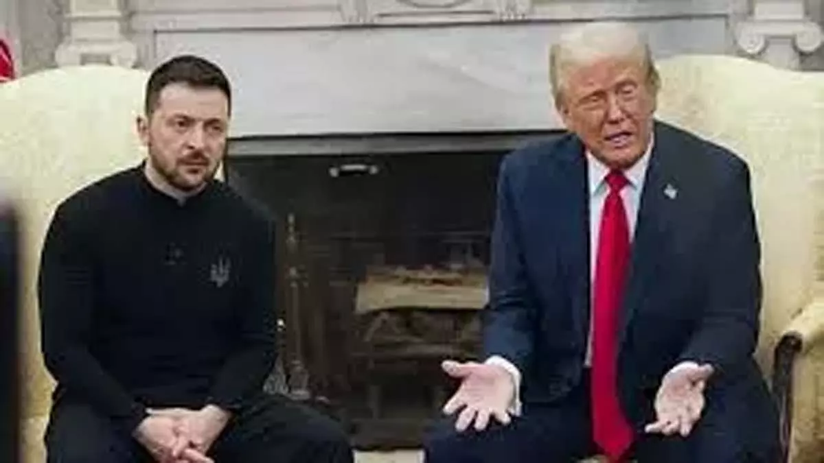 Trump-Zelensky Show: टॉम एंड जेरी फिर से साथ में! Trump-Zelensky Show: टॉम एंड जेरी फिर से साथ में!