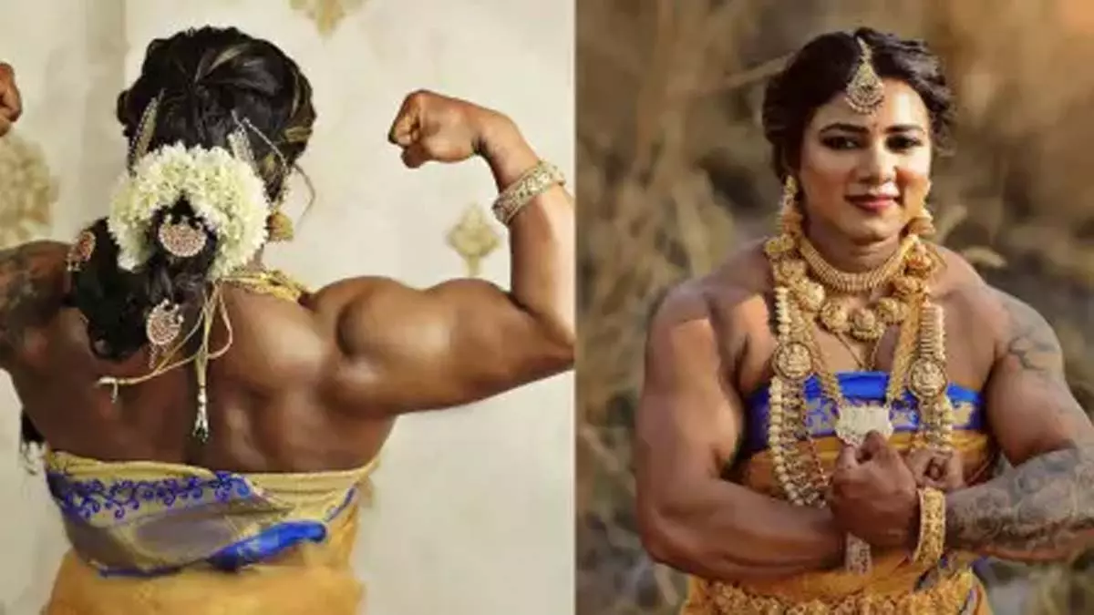 बॉडीबिल्डर दुल्हन ने इंटरनेट पर मचाया तहलका, देखें VIDEO... बॉडीबिल्डर दुल्हन ने इंटरनेट पर मचाया तहलका, देखें VIDEO...