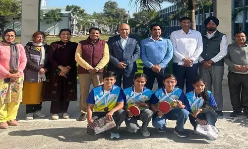 Haryana: आईजीएन के पैडलर्स ने अंतर-कॉलेज टूर्नामेंट में कांस्य पदक जीता