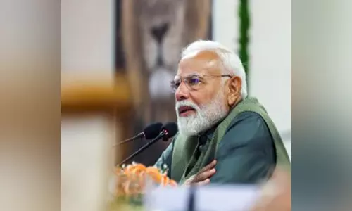 PM Modi ने PMGKAY योजना के तहत निःशुल्क लाभ वितरण का उद्घाटन किया PM Modi ने PMGKAY योजना के तहत निःशुल्क लाभ वितरण का उद्घाटन किया