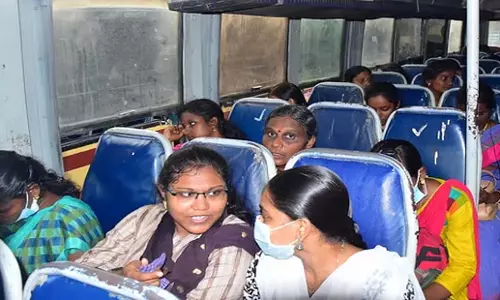 Andhra: संबंधित जिलों में रहने वाली महिलाओं के लिए मुफ्त बस यात्रा