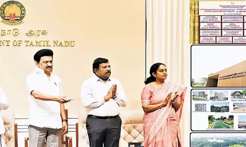 Tamil Nadu: सीएम स्टालिन ने स्वामीनाथन वेटलैंड पार्क का उद्घाटन किया Tamil Nadu: सीएम स्टालिन ने स्वामीनाथन वेटलैंड पार्क का उद्घाटन किया