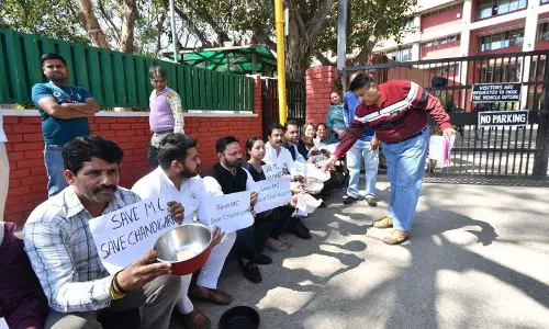 कांग्रेस पार्षदों ने चंडीगढ़ नगर निगम के लिए फंड की मांग की