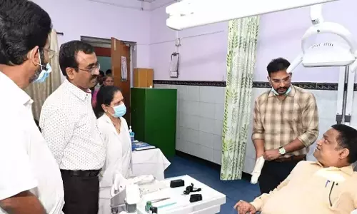 Andhra: रेलवे अस्पताल में स्वास्थ्य शिविर का आयोजन