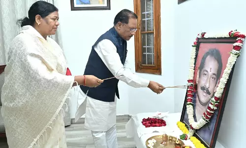 मुख्यमंत्री साय ने स्वर्गीय दिलीप सिंह जूदेव की जयंती पर किया नमन