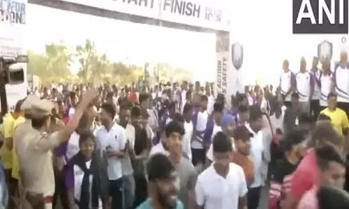Hyderabad Police ने अंतर्राष्ट्रीय महिला दिवस पर रन फॉर एक्शन-2025 कार्यक्रम का आयोजन किया