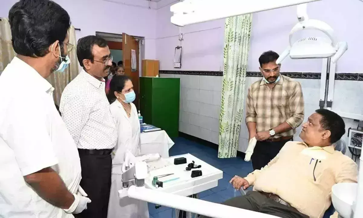 Andhra Pradesh : रेलवे अस्पताल में स्वास्थ्य शिविर का आयोजन