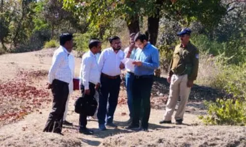 Anuppur: सीईओ ने ग्रामीण विकास कार्यों के मैदानी क्षेत्रों का भ्रमण कर लिया जायजा