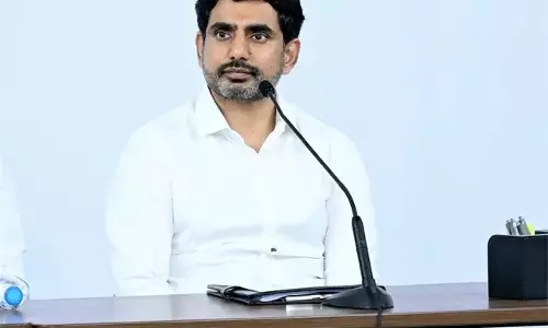 मुझे नहीं लगता कि मुझ पर हिंदी थोपी जाएगी: Nara Lokesh मुझे नहीं लगता कि मुझ पर हिंदी थोपी जाएगी: Nara Lokesh