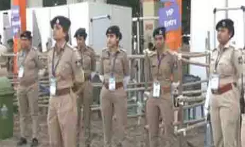 PM Modi के दौरे से पहले नवसारी में सुरक्षा व्यवस्था की कमान महिला पुलिस अधिकारियों ने संभाली