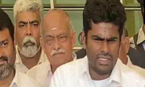 BJP के अन्नामलाई ने कहा कि त्रिभाषा नीति पर हस्ताक्षर अभियान तमिलनाडु का भाग्य बदल देगा BJP के अन्नामलाई ने कहा कि त्रिभाषा नीति पर हस्ताक्षर अभियान तमिलनाडु का भाग्य बदल देगा
