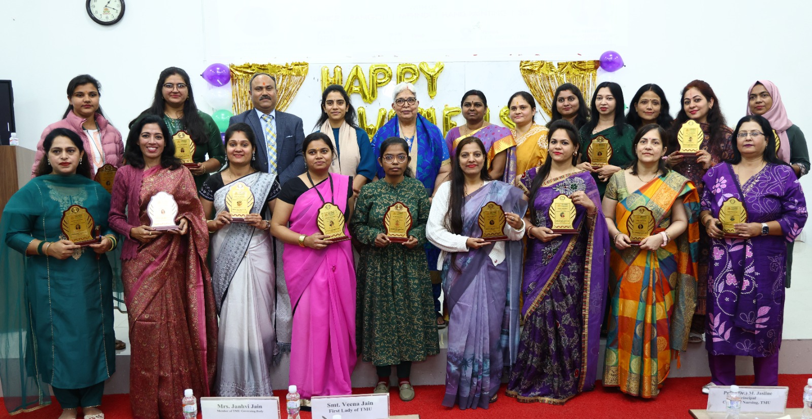 TMU की छात्राएं सुसंस्कारों से वैश्विक परिवेश को करें सुगंधितः फर्स्ट लेडी