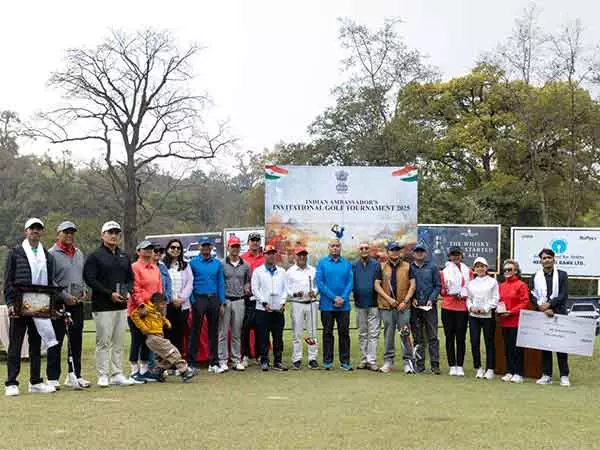 Nepal में भारतीय राजदूत का आमंत्रण गोल्फ टूर्नामेंट शुरू हुआ Nepal में भारतीय राजदूत का आमंत्रण गोल्फ टूर्नामेंट शुरू हुआ