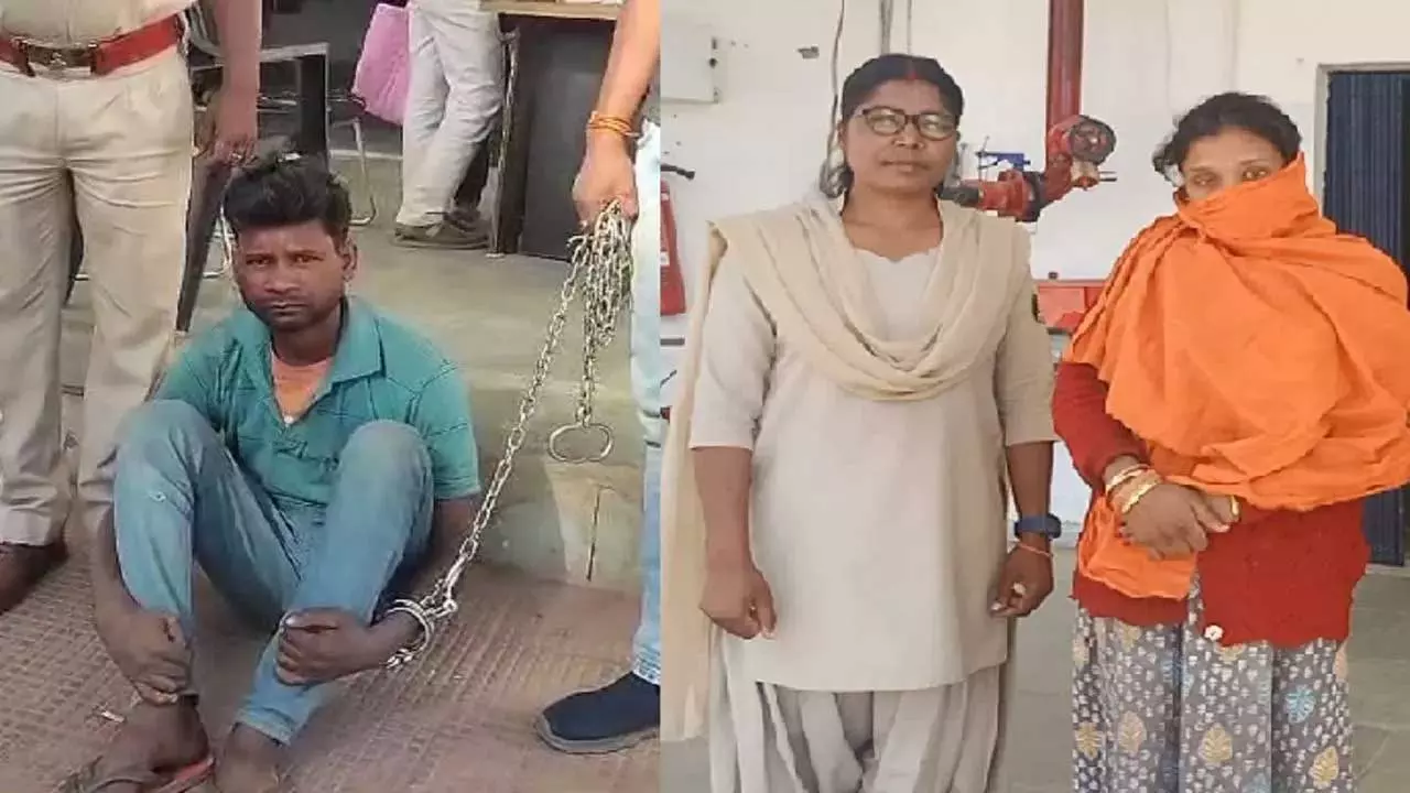 मामा-भांजी ठग रहे थे किसानों को, दोनों अरेस्ट मामा-भांजी ठग रहे थे किसानों को, दोनों अरेस्ट