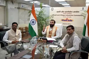 महाकुंभ में खादी की बिक्री 12 करोड़ रुपये के पार पहुंची: KVIC chief महाकुंभ में खादी की बिक्री 12 करोड़ रुपये के पार पहुंची: KVIC chief