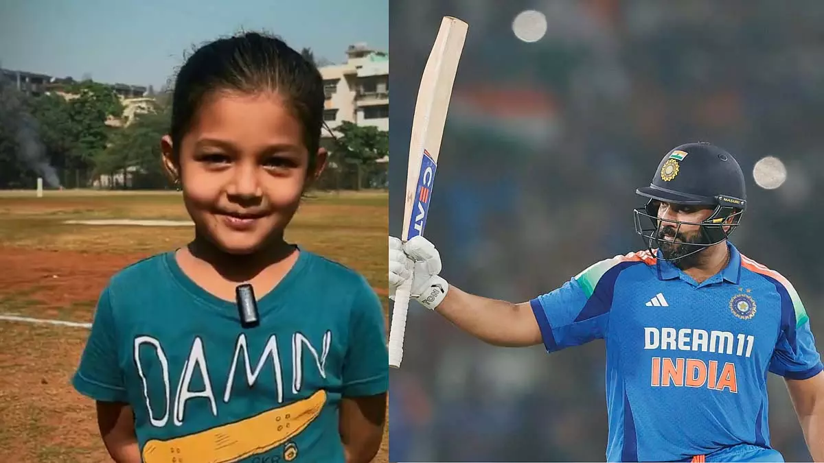 IND vs NZ: 6 साल की बच्ची ने रोहित शर्मा के स्कोर को लेकर की बोल्ड भविष्यवाणी IND vs NZ: 6 साल की बच्ची ने रोहित शर्मा के स्कोर को लेकर की बोल्ड भविष्यवाणी