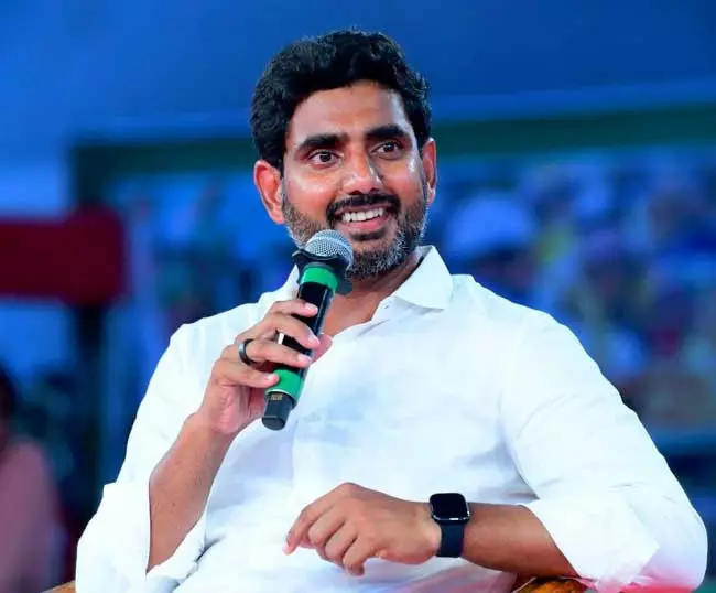 Nara Lokesh: एक ही दिन में 105 विकास कार्यक्रमों का शुभारंभ Nara Lokesh: एक ही दिन में 105 विकास कार्यक्रमों का शुभारंभ