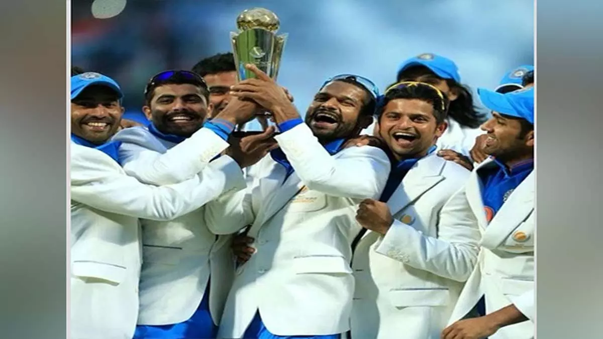 शिखर धवन ने 2013 आईसीसी चैंपियंस ट्रॉफी की जीत को याद किया शिखर धवन ने 2013 आईसीसी चैंपियंस ट्रॉफी की जीत को याद किया
