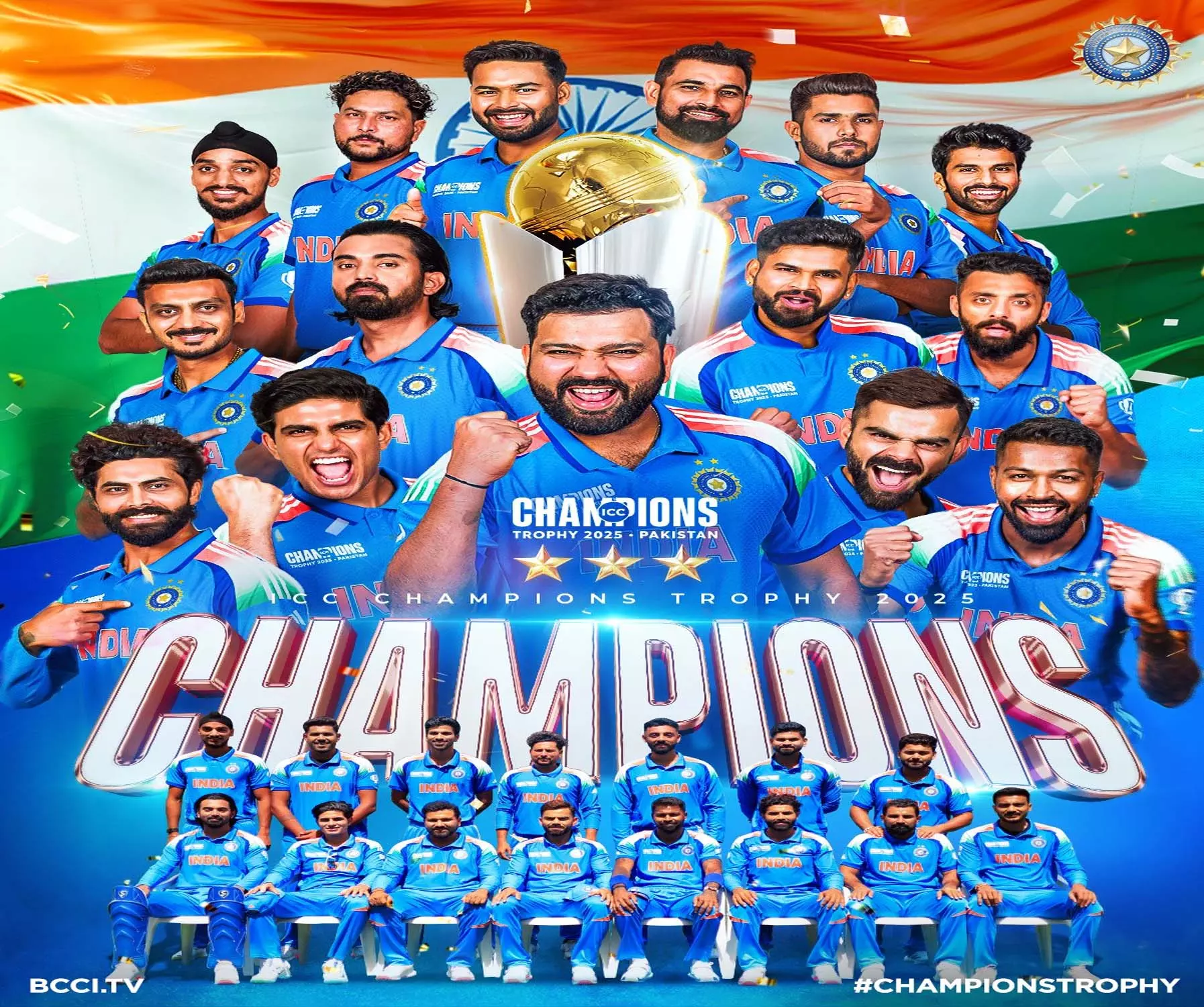 मुख्यमंत्री विष्णुदेव साय ने टीम इंडिया को दी बधाई मुख्यमंत्री विष्णुदेव साय ने टीम इंडिया को दी बधाई