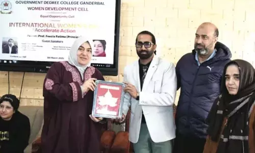 जीडीसी गंदेरबल ने अंतर्राष्ट्रीय महिला दिवस मनाया जीडीसी गंदेरबल ने अंतर्राष्ट्रीय महिला दिवस मनाया