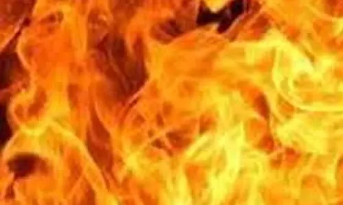 Bihar  :आग का कहर, 10 घर जलकर राख,  लाखों का नुकसान