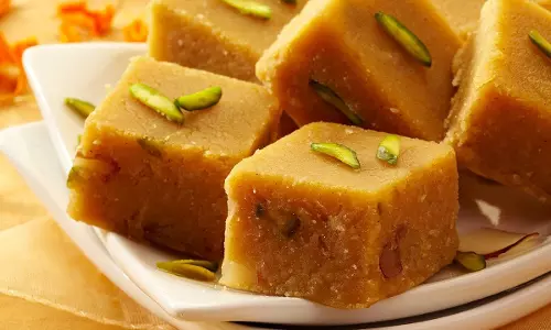 चना दाल बर्फी रेसिपी