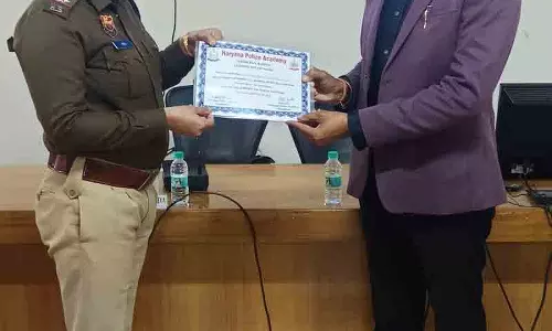 Karnal पुलिस अकादमी में महिला सुरक्षा प्रशिक्षण