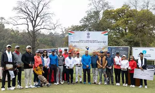 Nepal में भारतीय राजदूत का आमंत्रण गोल्फ टूर्नामेंट शुरू हुआ