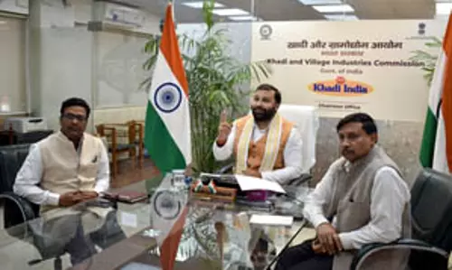 महाकुंभ में खादी उत्पादों की बिक्री 12 करोड़ रुपये से अधिक रही: केवीआईसी चीफ