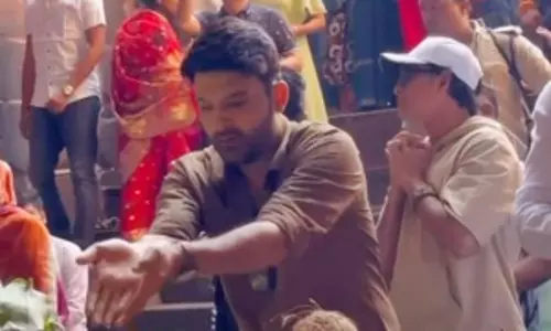 Kapil Sharma ने भोपाल के भोजपुर शिव मंदिर में पूजा-अर्चना की Kapil Sharma ने भोपाल के भोजपुर शिव मंदिर में पूजा-अर्चना की