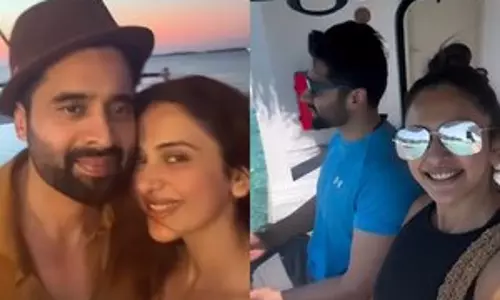 Rakul -Jackie ने मालदीव में छुट्टियां मनाते हुए रोमांटिक पल बिताए