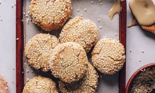 ग्लूटेन-मुक्त ताहिनी कुकीज़ रेसिपी