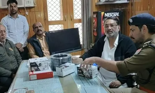अबोहर व्यापार मंडल ने पुलिस को सीसीटीवी कैमरे दान किए