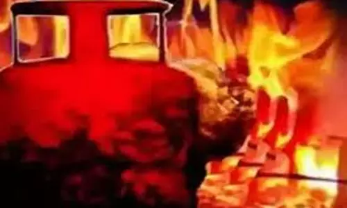 Lucknow: घरेलू सिलेंडर ब्लास्ट से मकान की छत उड़ी, लाखों का नुकसान