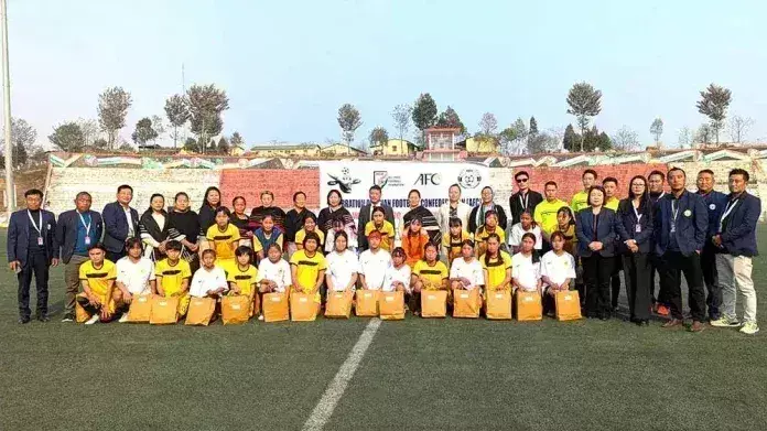 AFC महिला फुटबॉल दिवस कोहिमा में आयोजित किया गया AFC महिला फुटबॉल दिवस कोहिमा में आयोजित किया गया