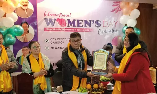 भाजपा Sikkim महिला मोर्चा ने अंतर्राष्ट्रीय महिला दिवस मनाया