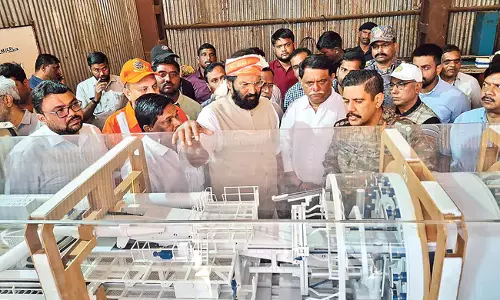 SLBC Tunnel : सुरंग के अंत में बचावकर्मी भी खतरे में