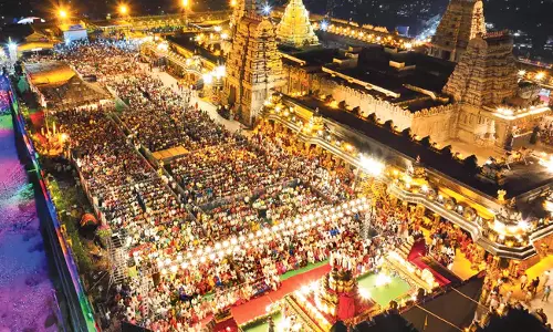 Telangana: श्री लक्ष्मी नरसिम्हा का थिरु कल्याण महोत्सव भव्य रूप से मनाया गया