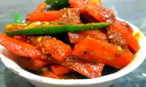 Carrot Pickle  नोट करें आसान रेसिपी