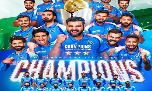 IND VS NEW ICC FINAL: भारत ने जीता ICC चैंपियंस ट्रॉफी का खिताब IND VS NEW ICC FINAL: भारत ने जीता ICC चैंपियंस ट्रॉफी का खिताब
