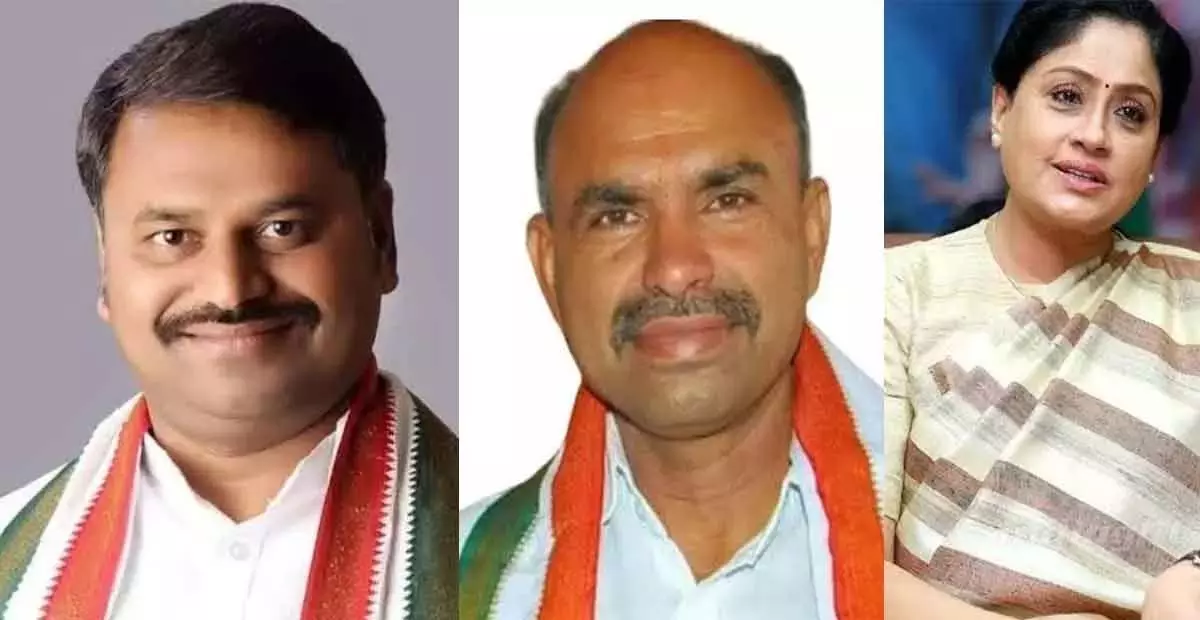 कांग्रेस ने विधायक कोटे के तहत एमएलसी उम्मीदवारों की घोषणा की कांग्रेस ने विधायक कोटे के तहत एमएलसी उम्मीदवारों की घोषणा की
