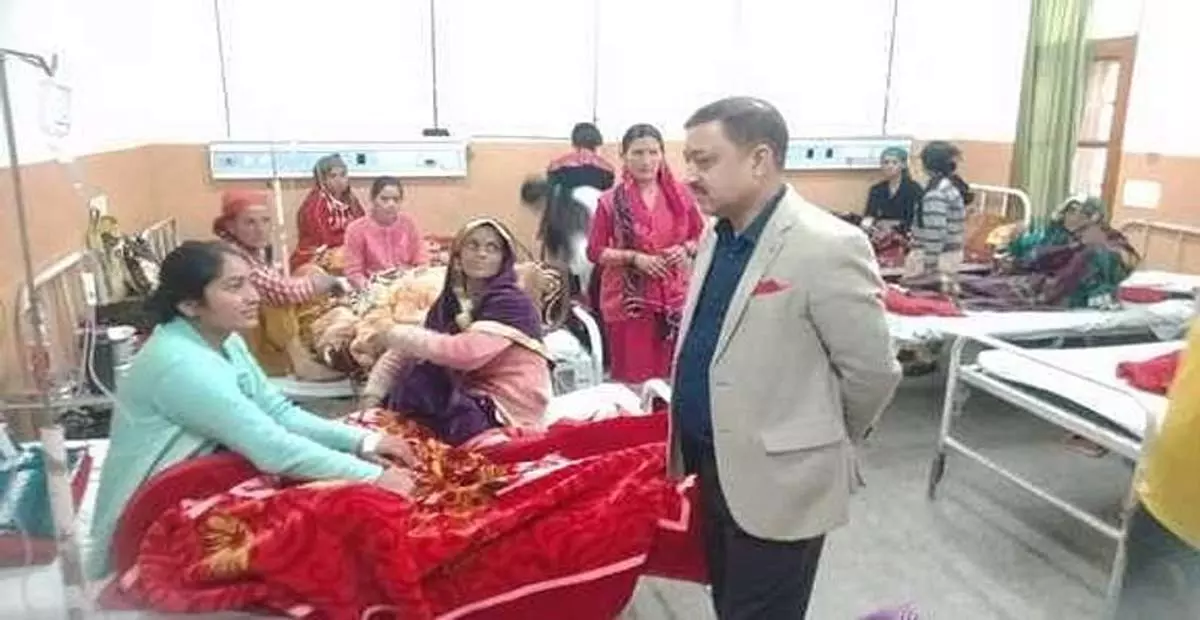 सांसद कश्यप ने ददाहू सिविल अस्पताल का किया औचक निरीक्षण सांसद कश्यप ने ददाहू सिविल अस्पताल का किया औचक निरीक्षण